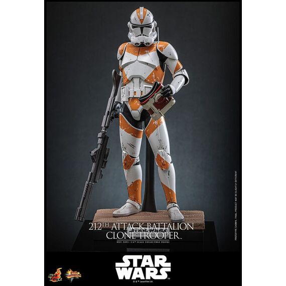 Star Wars: The Clone Wars Action Figure 1/6 212th Attack Battalion Clone Trooper Deluxe Version 30 cm