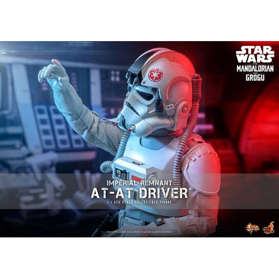 Star Wars Movie Masterpiece Action Figure 1/6 Imperial Remnant AT-AT Driver 30 cm