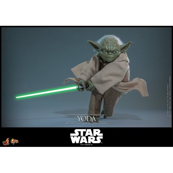 Star Wars: Revenge of the Sith Movie Masterpiece Action Figure 1/6 Yoda 14 cm