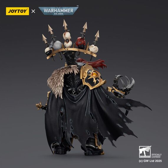 Warhammer 40,000 Action Figure  Black Legion Abaddon the Despoiler with Drach'nyen and the Talo 16 cm