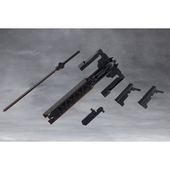 Megalomaria Unlimited Universe Plastic Model Kit Accessory Set Metamorphose Unit Grave Arms 2 Black Ver.