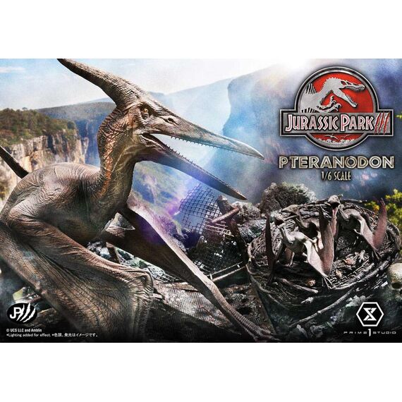 Jurassic Park III Legacy Museum Collection Statue 1/6 Pteranodon Bonus Version 68 cm