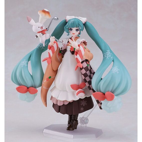 Character Vocal Series 01: Hatsune Miku Figma Action Figure Snow Miku: Winter Delicacy Ver. 14 cm