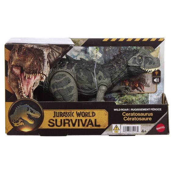 Jurassic World: Survival Action Figure Wild Roar Ceratosaurus