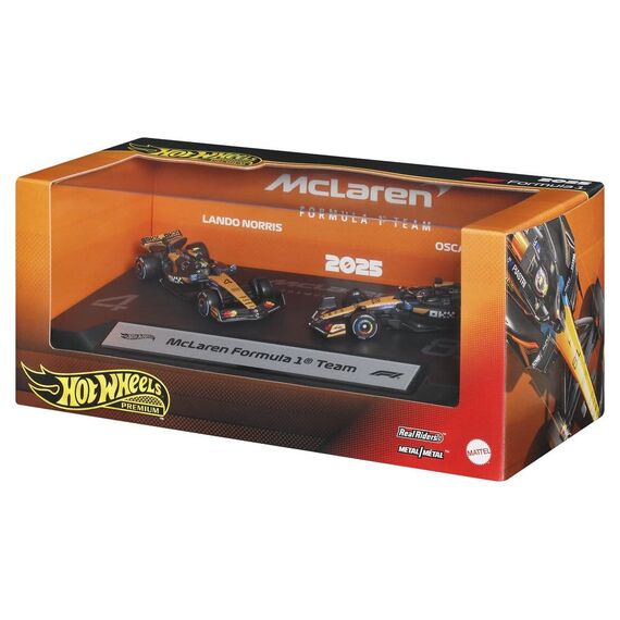 Formula 1 Hot Wheels Premium Die-Cast Vehicle 2-Pack 1:64 Team McLaren