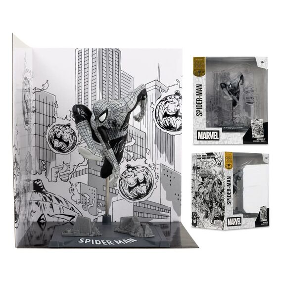 Marvel Collection PVC Statue 1/10 Spider-Man (Spider-Man #6)(Line Art)(Gold Label) 10 cm
