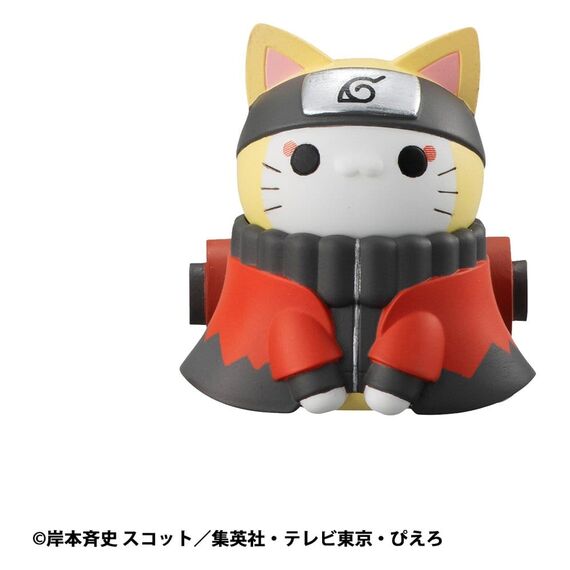 Naruto Shippuden Mega Cat Project Trading Figure Defense Battle of Village of Konoha! 3 cm Nyaruto! Blind Box Assortment (8) (re-run)