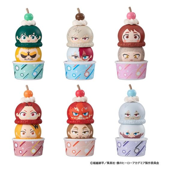 My Hero Academia Tsumichen Stack up & Change Trading Figure 8 cm Blind Box Assortment (6)