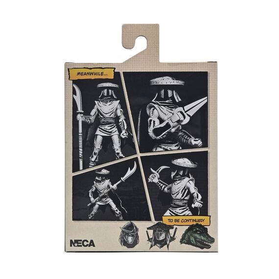 Teenage Mutant Ninja Turtles Action Figure Elite Foot Ninja Guard Black & White 18 cm