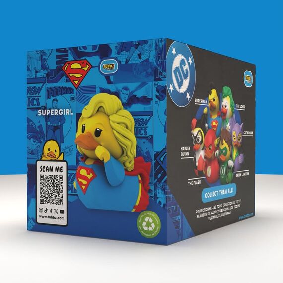 DC Comics Tubbz PVC Figure Supergirl Boxed Edition 10 cm