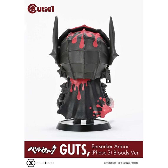 Berserk Cutie1 PVC Figure Guts Berserker Armor (Phase 3) Bloody Ver. 12 cm