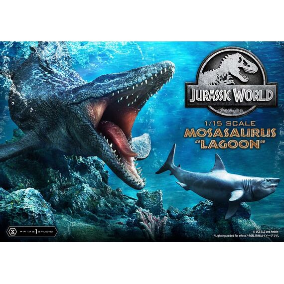 Jurassic World Legacy Museum Collection Statue 1/15 Mosasaurus "Lagoon" Bonus Version 57 cm