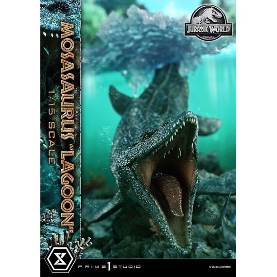 Jurassic World Legacy Museum Collection Statue 1/15 Mosasaurus "Lagoon" Bonus Version 57 cm