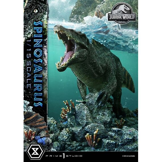 Jurassic World Rebirth (Film) Legacy Museum Collection Statue 1/15 Spinosaurus Bonus Version 39 cm