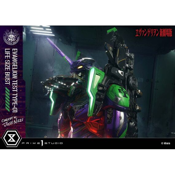 Neon Genesis Evangelion Life Size Bust 1/1 Test Type-01 (Concept by Josh Nizzi) 86 cm