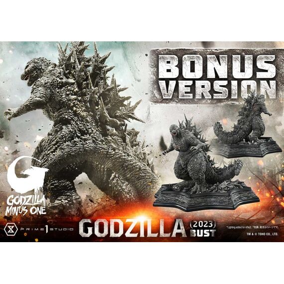 Godzilla Minus One (Film) Life Size Bust 1/1 Godzilla (2023) Bonus Ver. 87 cm