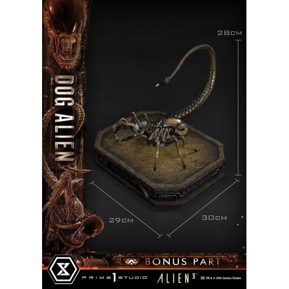 Alien 3 Museum Masterline Series Statue 1/3 Dog Alien XL Deluxe Bonus Version 114 cm