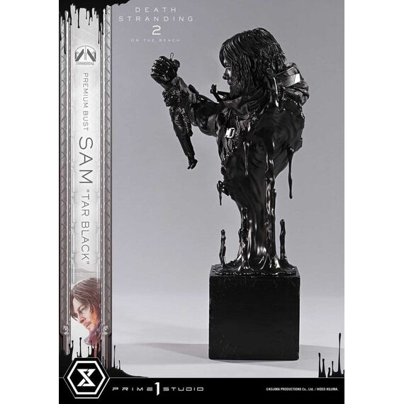 Death Stranding 2: On the Beach Premium Bust 1/3 Sam Tar Black 44 cm