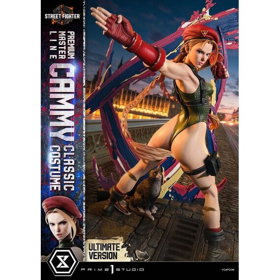 Street Fighter 6 Ultimate Premium Masterline Statue 1/4 Cammy Classic Costume Ultimate Version 54 cm