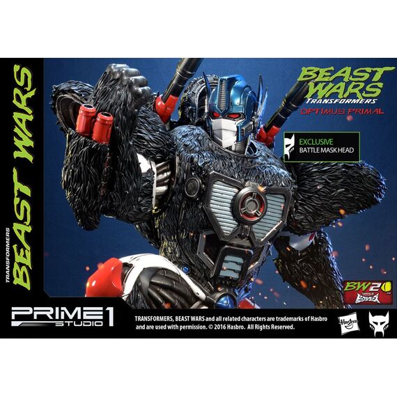 Transformers Beast Wars 1/3 Statues Optimus Primal & Optimus Primal Exclusive 63 cm Assortment (3)