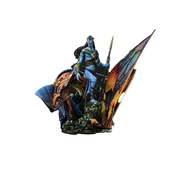 Avatar (Film) Real Elite Masterline Series Statue 1/4 Jake Sully & The Great Leonopteryx 87 cm
