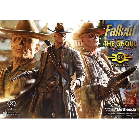 Fallout (TV Series) Real Elite Masterline Series Statue 1/4 The Ghoul Deluxe Version 64 cm