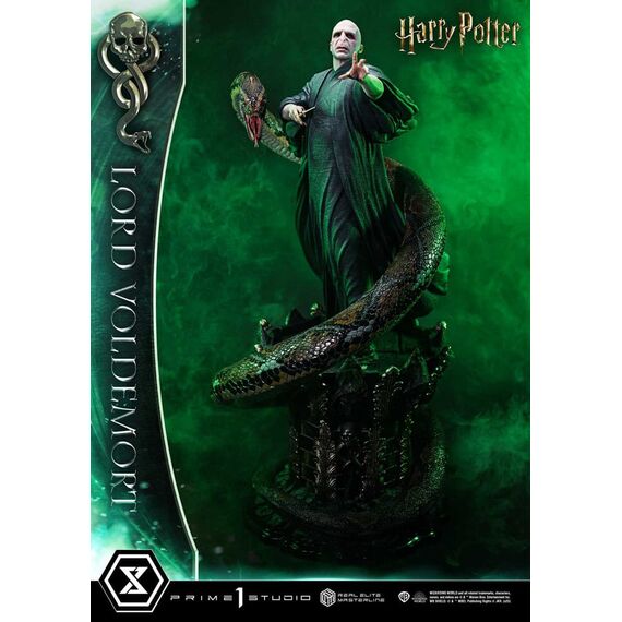 Harry Potter Real Elite Masterline Series Statue 1/4 Lord Voldemort Bonus Version 83 cm