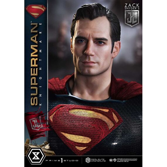 Zack Snyder's Justice League Real Elite Masterline Series Statue 1/3 Superman Knightmare Color Edition 95 cm