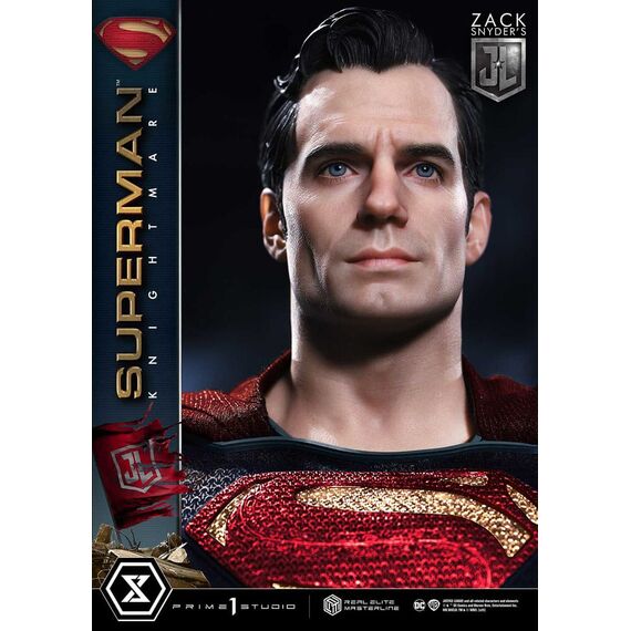 Zack Snyder's Justice League Real Elite Masterline Series Statue 1/3 Superman Knightmare Color Edition 95 cm