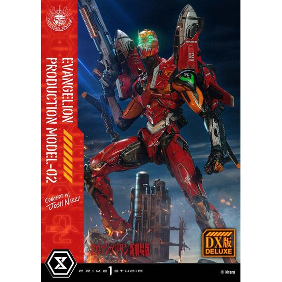Rebuild of Evangelion Ultimate Diorama Masterline Series Statue Evangelion Production Model-02 (Concept By Josh Nizzi) Deluxe Bonus Version 73 cm