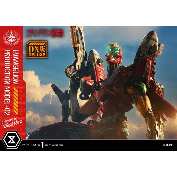 Rebuild of Evangelion Ultimate Diorama Masterline Series Statue Evangelion Production Model-02 (Concept By Josh Nizzi) Deluxe Bonus Version 73 cm