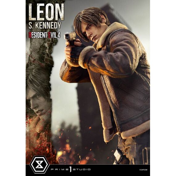 Resident Evil 4 Ultimate Premium Masterline Series Statue 1/4 Leon S. Kennedy 64 cm