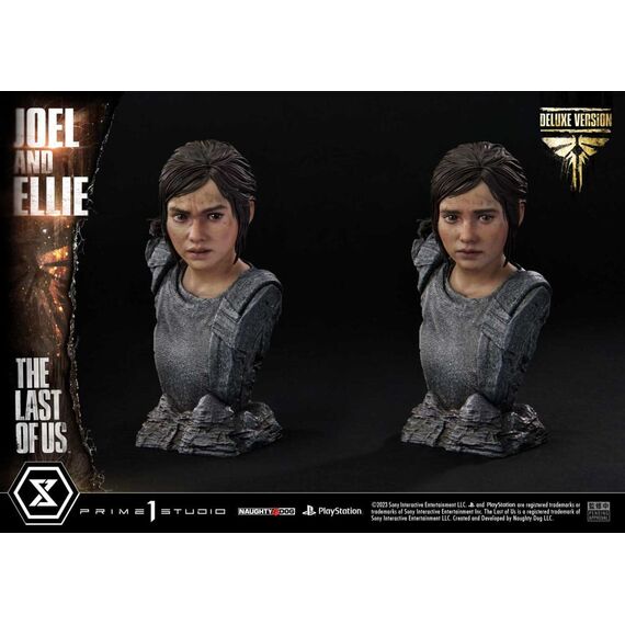 The Last of Us Part I Ultimate Premium Masterline Series Statue Joel & Ellie Deluxe Bonus Version (The Last of Us Part I) 73 cm