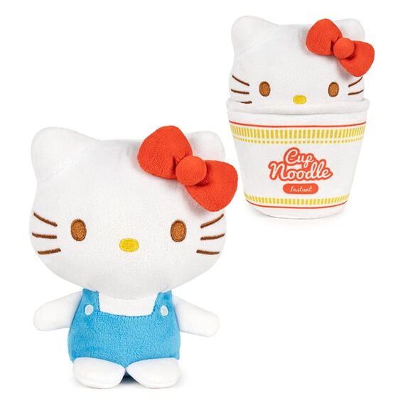 Hello Kitty &amp; Friends Plush Figures - Cup Noodles 16 cm Assortment (24)