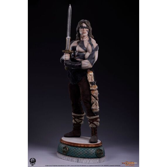 Conan the Barbarian Elite Series Statue 1/2 Conan Warpaint Edition 116 cm
