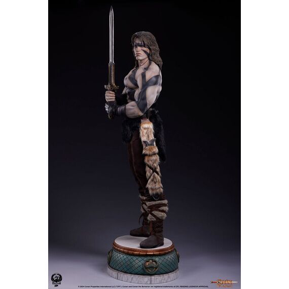 Conan the Barbarian Elite Series Statue 1/2 Conan Warpaint Edition 116 cm