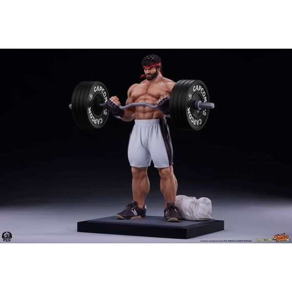 Street Fighter Premier Series Statue 1/4 Ryu Battle Edition: Powerlifting 53 cm