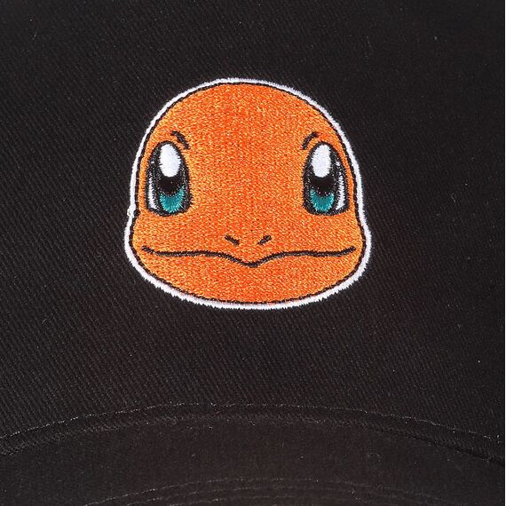 Pokemon Curved Bill Cap Charmander Badge