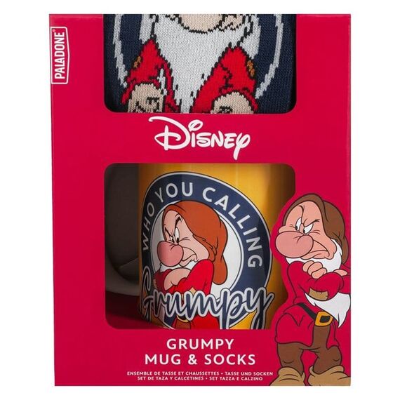 Disney Mug & Socks Set Snow White Who You Calling Grumpy