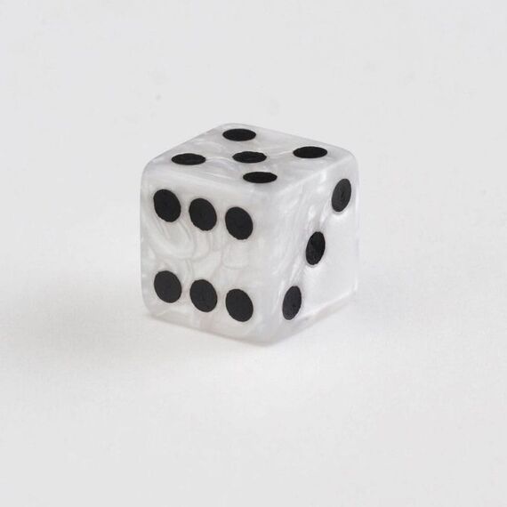 Q Workshop Dice Set Full Pack D6 Pearl (20)