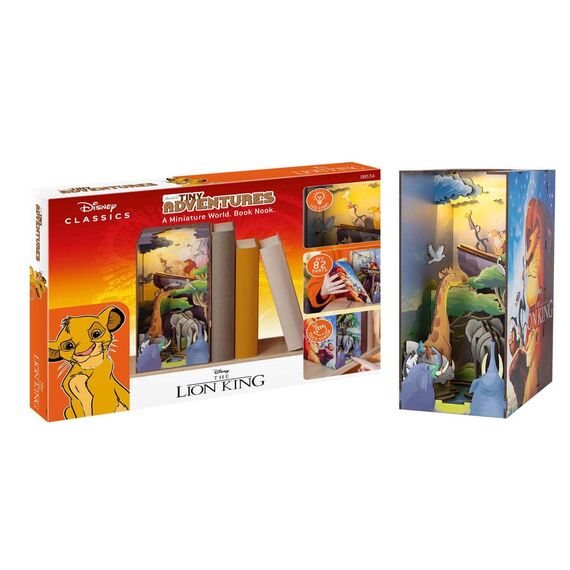 Disney Tiny Adventures Book Nook Mini Diorama The Lion King 23 cm
