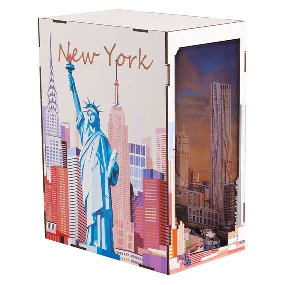 Revell Tiny Adventures Book Nook Mini Diorama New York 18 cm