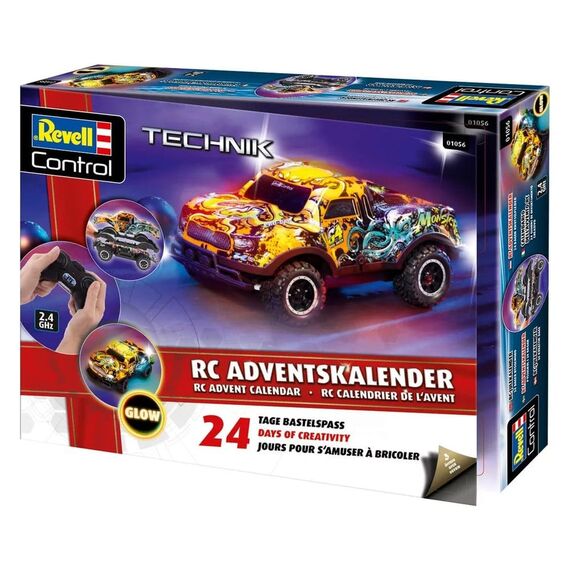 Revell Control Advent Calendar RC Car Christmas Driver 28 cm