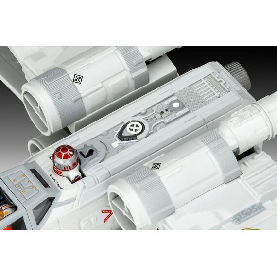 Star Wars The Mandalorian and Grogu Revell Model Kit 1/57 New Republic X-Wing Fighter 22 cm