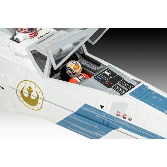 Star Wars The Mandalorian and Grogu Revell Model Kit 1/57 New Republic X-Wing Fighter 22 cm