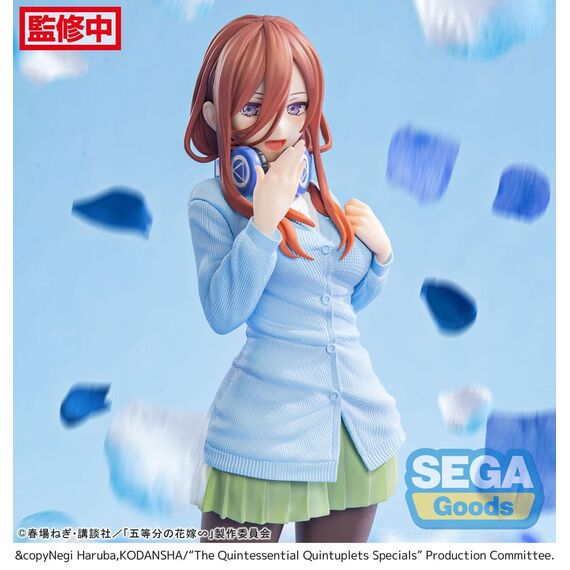 The Quintessential Quintuplets Specials Luminasta PVC Statue Miku Nakano 20 cm