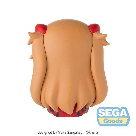 Evangelion: New Theatrical Edition Fuwa Petit Chibi Figure Asuka Plug Suit 8 cm