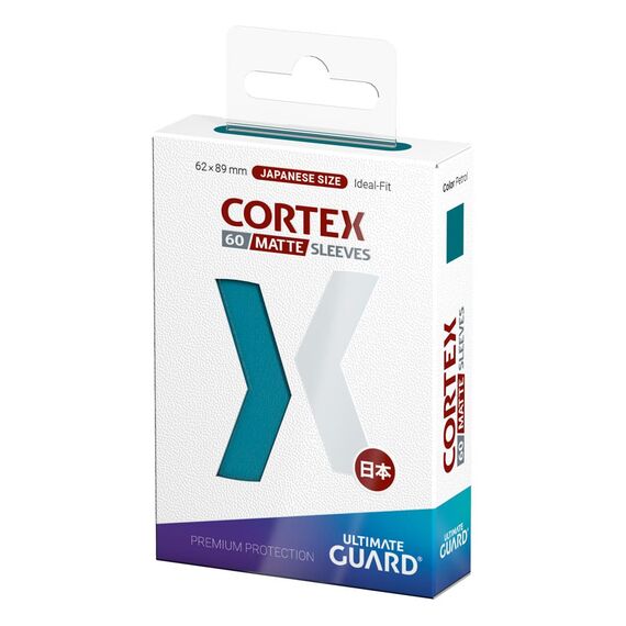 Ultimate Guard Cortex Sleeves Japanese Size Matte Petrol (60)