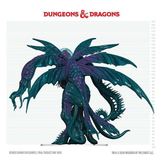 D&D Icons of the Realms Boxed prepainted Miniatures Cthulhu 20 cm