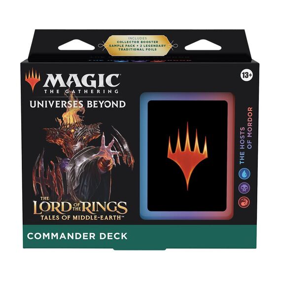 Magic the Gathering The Lord of the Rings: Tales of Middle-earth Commander Decks Display (4) english